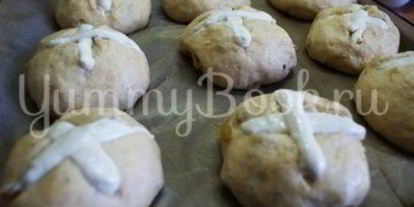 Шаг 10: крестовых булочек к пасхе