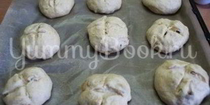 Шаг 7: крестовых булочек к пасхе