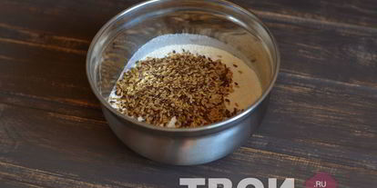 Шаг 2: льняных булочек