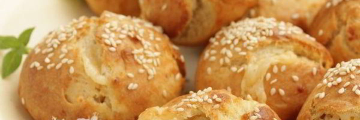 Рецепт Турецких сырных булочек с кунжутом