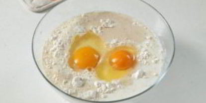 Шаг 2: ватрушек с творогом, брынзой и зеленью