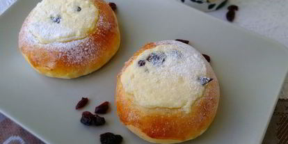 Шаг 6: ватрушек с творогом и клюквой