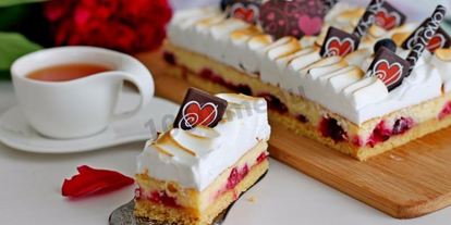 Шаг 10: али чизкейк с меренгой