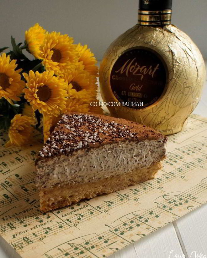 Рецепт чизкейка моцарт