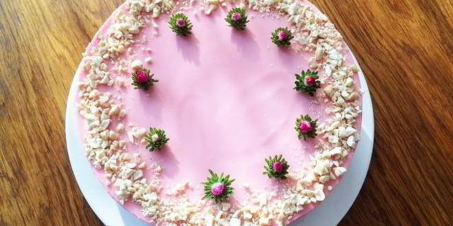 Рецепт чизкейка с ежевикой