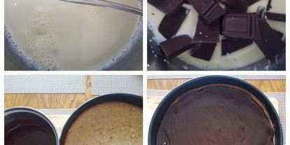 Шаг 2: чизкейка с ежевикой