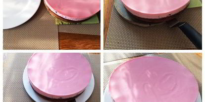 Шаг 5: чизкейка с ежевикой