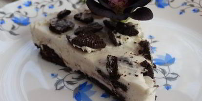 Шаг 12: чизкейка с печеньем oreo