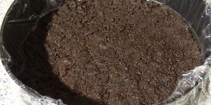 Шаг 4: чизкейка с печеньем oreo