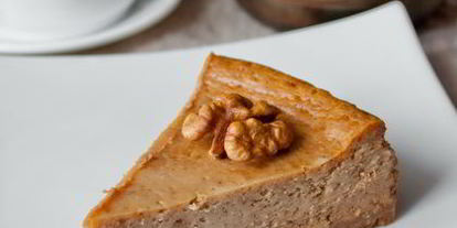 Шаг 11: чизкейка с пралине из грецких орехов