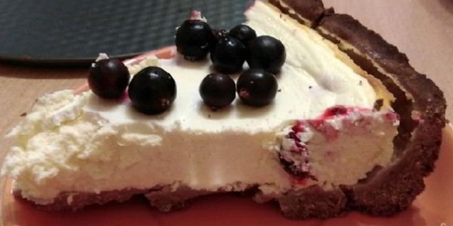 Рецепт чизкейка с творожной начинкой