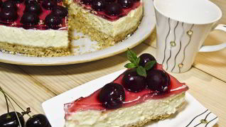 Рецепт Чизкейка с вишней
