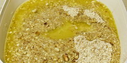 Шаг 3: чизкейка с вишней