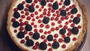 Рецепт Чизкейка со сливочным сыром и ягодами