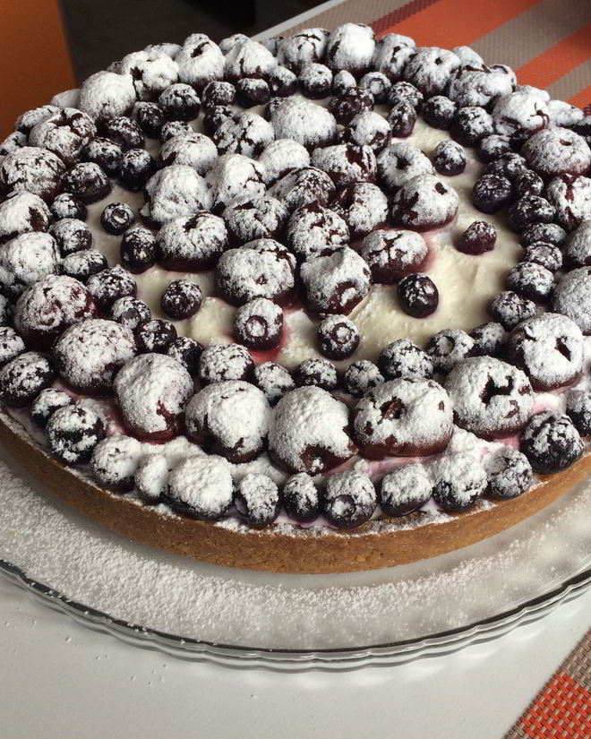 Рецепт чизкейка со сливочным сыром и ягодами