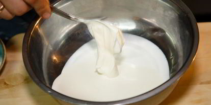 Шаг 1: чизкейка в чашке