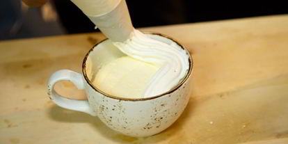 Шаг 7: чизкейка в чашке