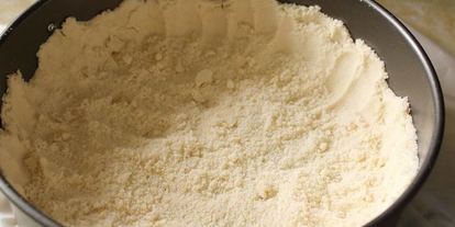 Шаг 4: чизкейка в песочном тесте