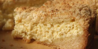 Шаг 8: чизкейка в песочном тесте