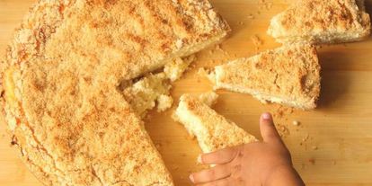 Шаг 9: чизкейка в песочном тесте