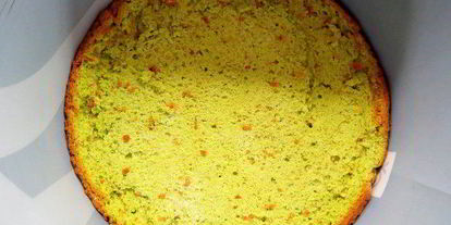 Шаг 14: фисташкового чизкейка с малиной