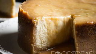 Рецепт Карамельного чизкейка без выпечки