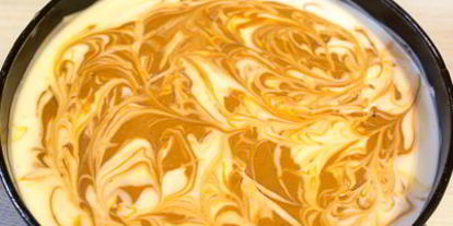 Шаг 13: карамельного мраморного чизкейка