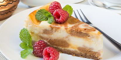 Шаг 16: карамельного мраморного чизкейка