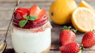 Рецепт Клубничных чизкейков