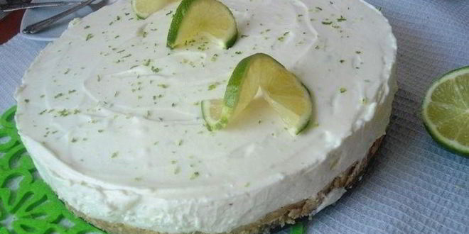 Рецепт лаймового чизкейка без выпечки