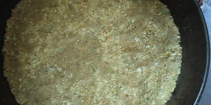 Шаг 1: лаймового чизкейка без выпечки