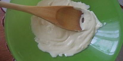 Шаг 3: лаймового чизкейка без выпечки