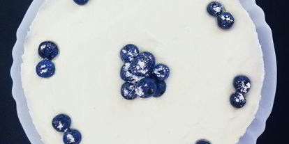 Шаг 7: летнего чизкейка с рикоттой и голубикой без выпечки