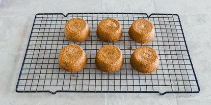 Шаг 4: мини-чизкейков с малиной