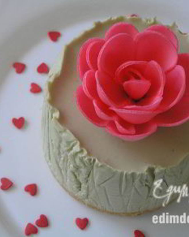 Рецепт мятного мини-чизкейка