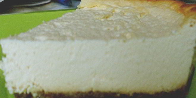 Рецепт Низкокалорийного чизкейка с ванилью