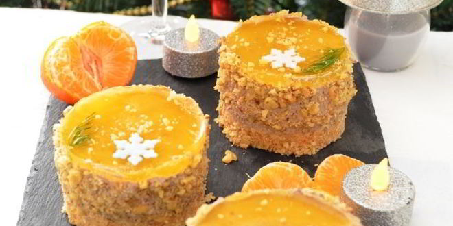 Рецепт печеночно-орехового чизкейк праздничное настроение