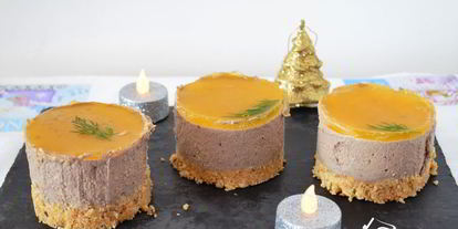 Шаг 5: печеночно-орехового чизкейк праздничное настроение