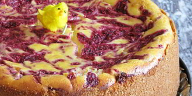 Рецепт полосатого чизкейка