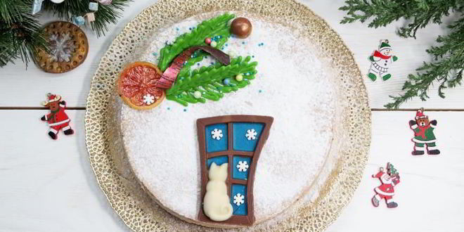 Рецепт пряного рождественского чизкейка