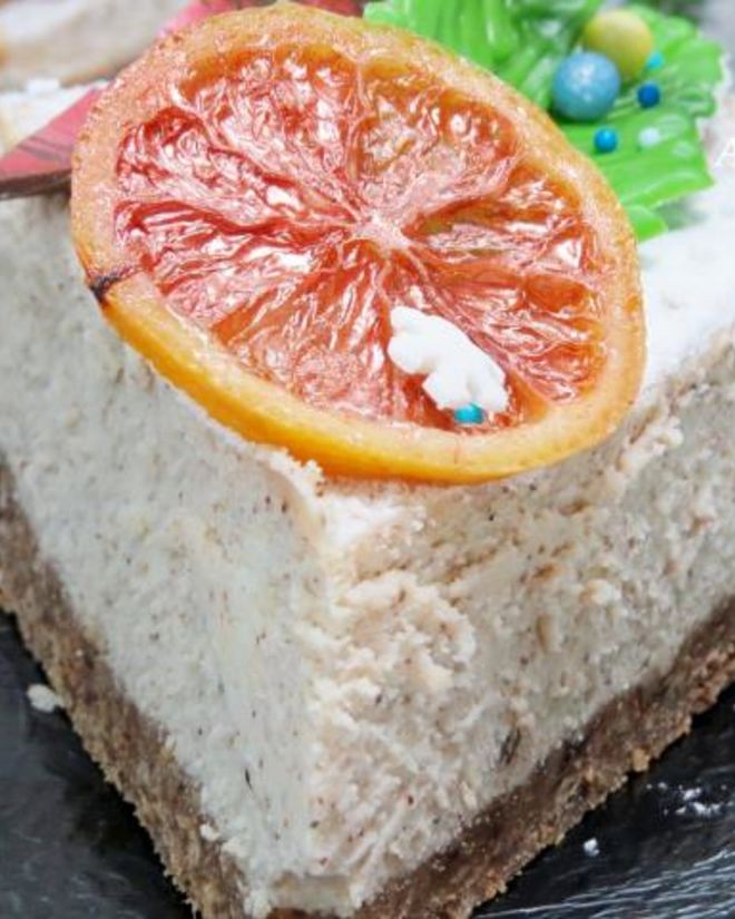 Рецепт пряного рождественского чизкейка