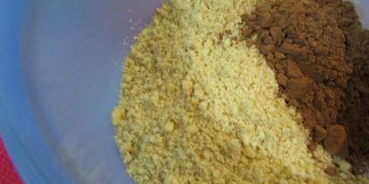 Шаг 1: шоколадна-сливочного чизкейк