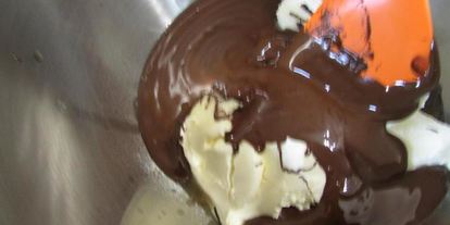 Шаг 9: шоколадна-сливочного чизкейк