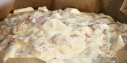 Шаг 2: закусочного чизкейка с грибами