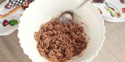 Шаг 2: фастфудных конвертиков с овощными шариками