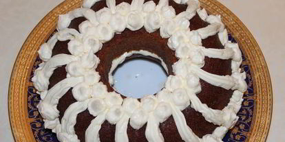 Шаг 9: апельсинового кекса с кленовым сиропом и маскарпоне