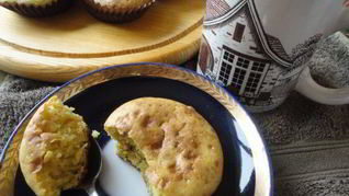 Рецепт Апельсиновых кексов к утреннему чаю