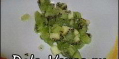 Шаг 6: бисквитных кексов с кусочками киви