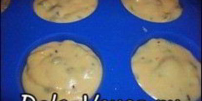 Шаг 8: бисквитных кексов с кусочками киви