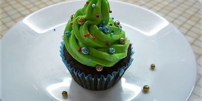 Шаг 12: черемуховых капкейков с апельсиновым джемом и ванильным кремом